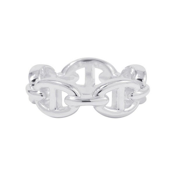 エルメス リング シェーヌダンクル アンシェネPM Enchainee SV925シルバー リングサイズ52 HERMES ジュエリー