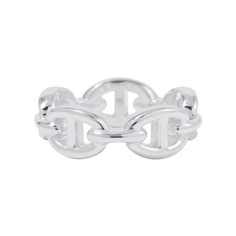 エルメス リング シェーヌダンクル アンシェネPM Enchainee SV925シルバー リングサイズ52 HERMES ジュエリー