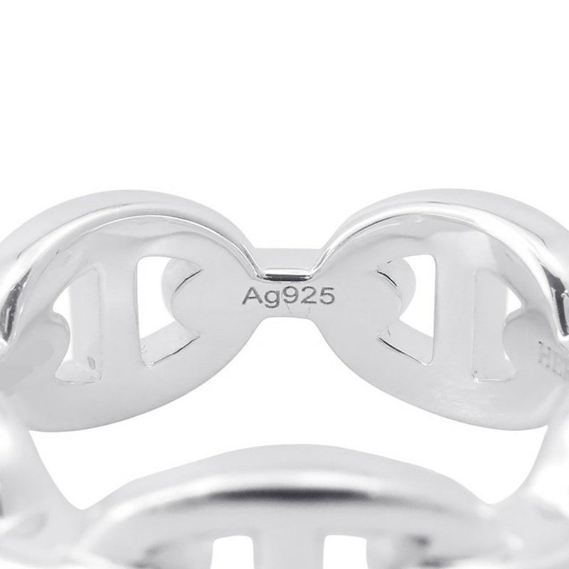 エルメス リング シェーヌダンクル アンシェネPM Enchainee SV925シルバー リングサイズ52 HERMES ジュエリー