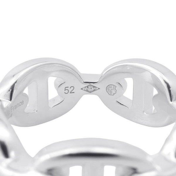 エルメス リング シェーヌダンクル アンシェネPM Enchainee SV925シルバー リングサイズ52 HERMES ジュエリー