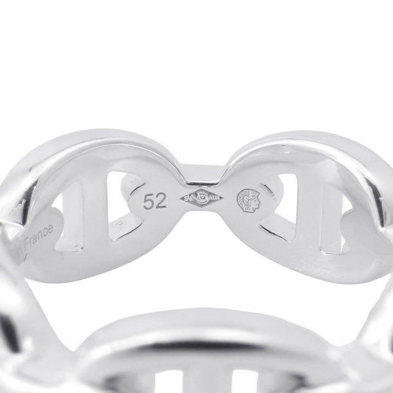 エルメス リング シェーヌダンクル アンシェネPM Enchainee SV925シルバー リングサイズ52 HERMES ジュエリー