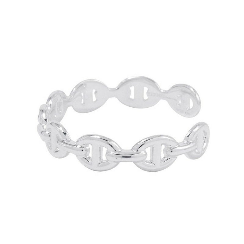 エルメス ブレスレット シェーヌダンクル アンシェネ バングル SV925シルバー サイズSH HERMES バングル