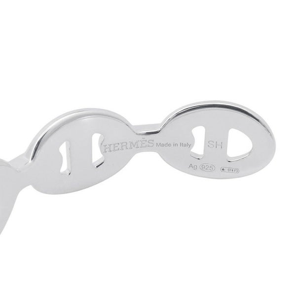エルメス ブレスレット シェーヌダンクル アンシェネ バングル SV925シルバー サイズSH HERMES バングル