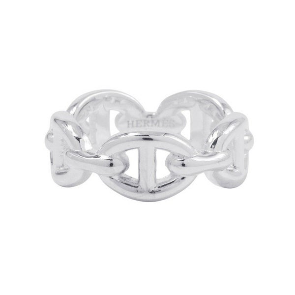 エルメス リング シェーヌダンクル アンシェネPM Enchainee SV925シルバー リングサイズ51 HERMES ジュエリー