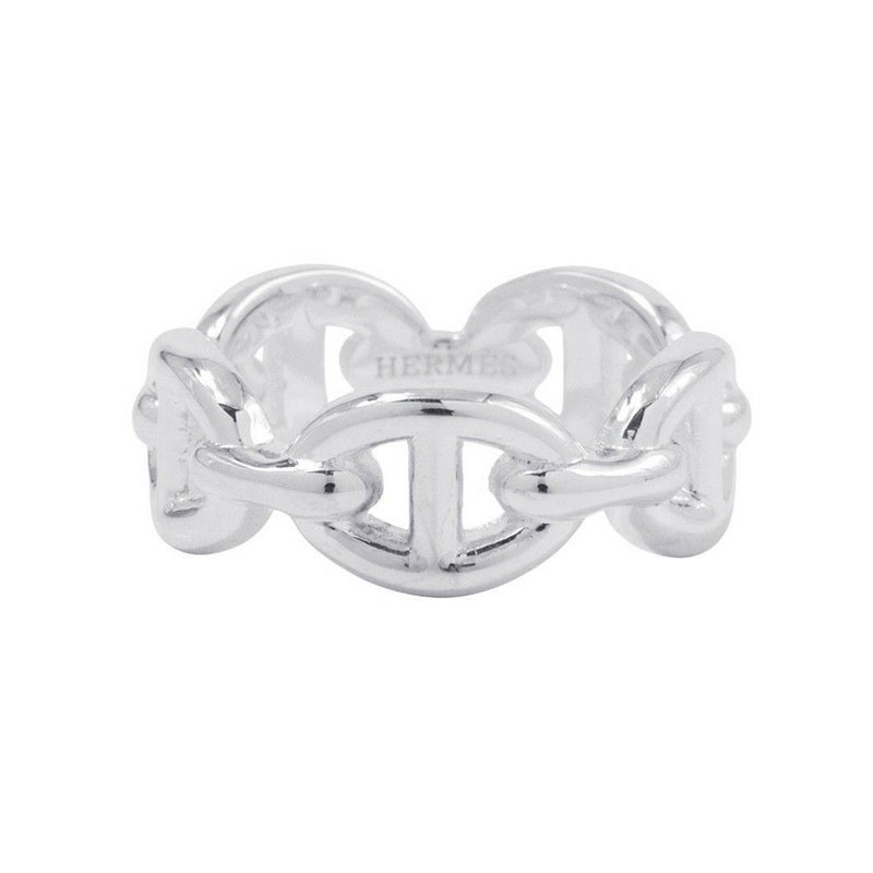 エルメス リング シェーヌダンクル アンシェネPM Enchainee SV925シルバー リングサイズ51 HERMES ジュエリー