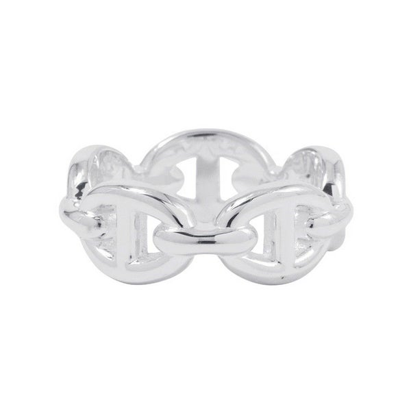 エルメス リング シェーヌダンクル アンシェネPM Enchainee SV925シルバー リングサイズ51 HERMES ジュエリー