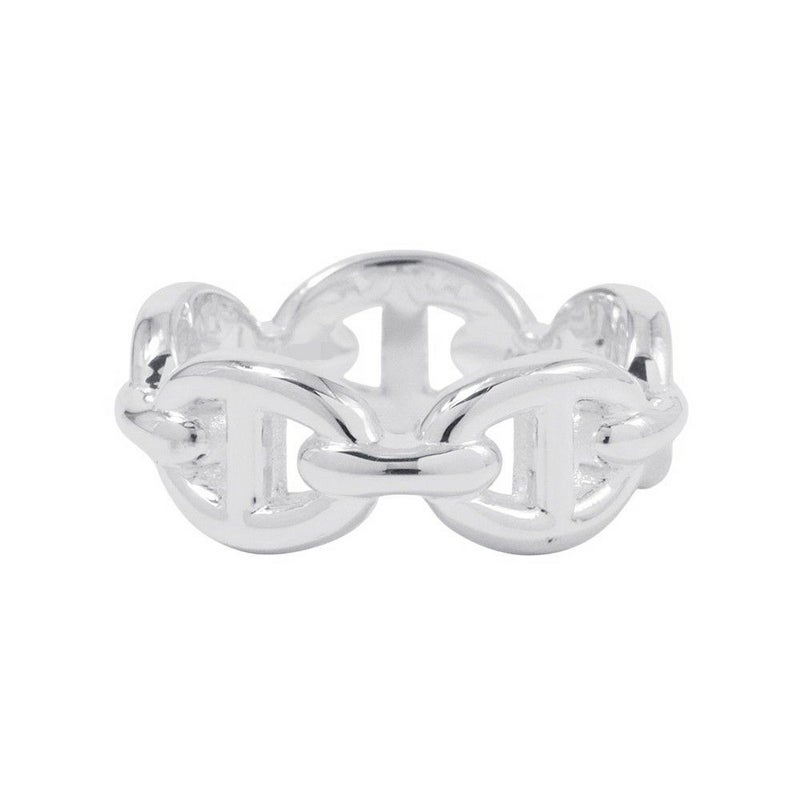 エルメス リング シェーヌダンクル アンシェネPM Enchainee SV925シルバー リングサイズ51 HERMES ジュエリー