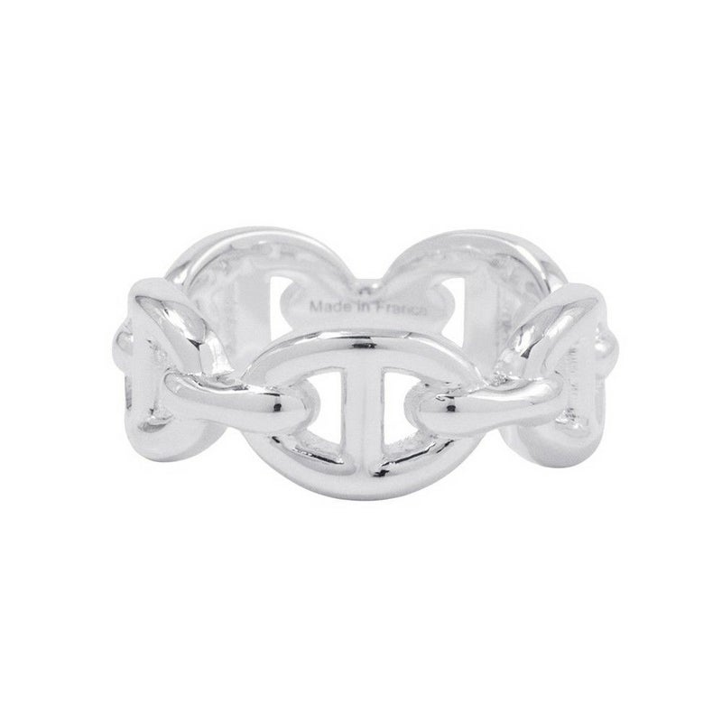 エルメス リング シェーヌダンクル アンシェネPM Enchainee SV925シルバー リングサイズ51 HERMES ジュエリー