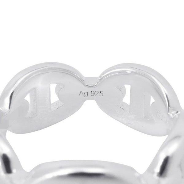 エルメス リング シェーヌダンクル アンシェネPM Enchainee SV925シルバー リングサイズ51 HERMES ジュエリー