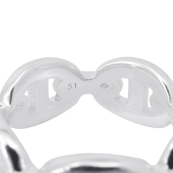 エルメス リング シェーヌダンクル アンシェネPM Enchainee SV925シルバー リングサイズ51 HERMES ジュエリー