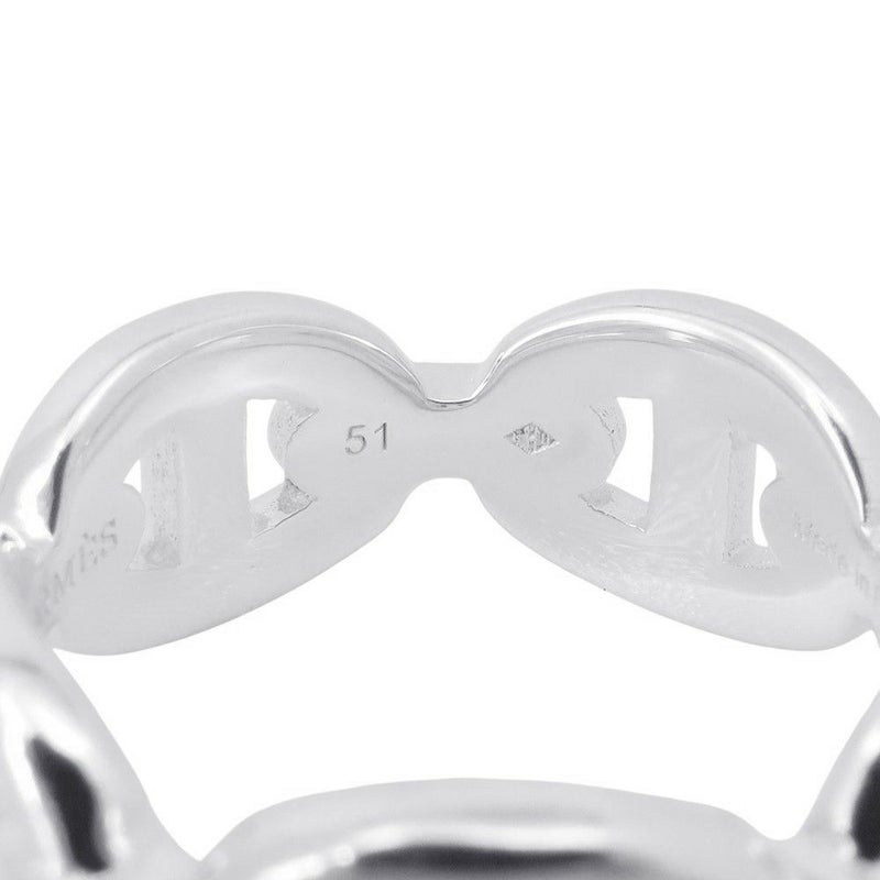 エルメス リング シェーヌダンクル アンシェネPM Enchainee SV925シルバー リングサイズ51 HERMES ジュエリー