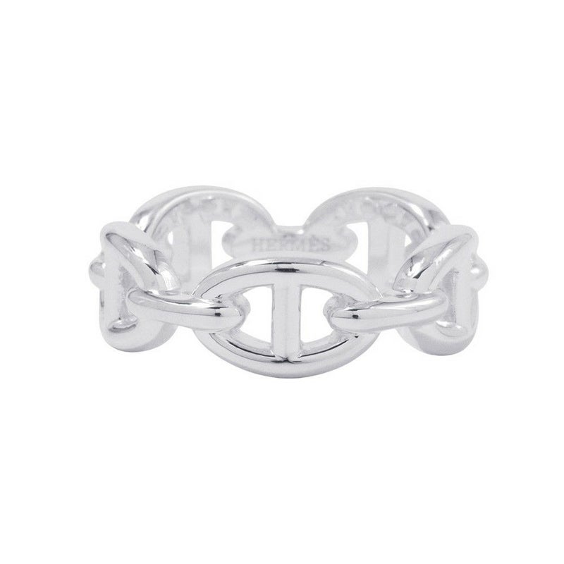 エルメス リング シェーヌダンクル アンシェネPM Enchainee SV925シルバー リングサイズ55 HERMES ジュエリー