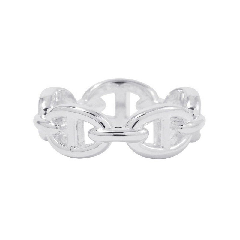 エルメス リング シェーヌダンクル アンシェネPM Enchainee SV925シルバー リングサイズ55 HERMES ジュエリー