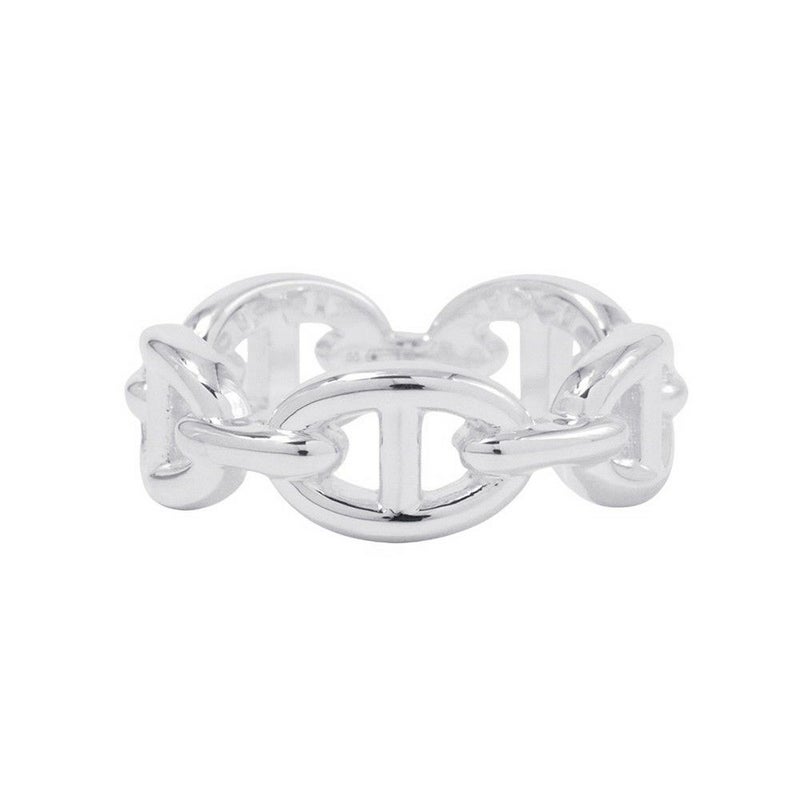 エルメス リング シェーヌダンクル アンシェネPM Enchainee SV925シルバー リングサイズ55 HERMES ジュエリー