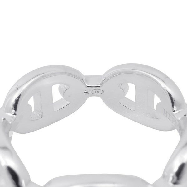 エルメス リング シェーヌダンクル アンシェネPM Enchainee SV925シルバー リングサイズ55 HERMES ジュエリー