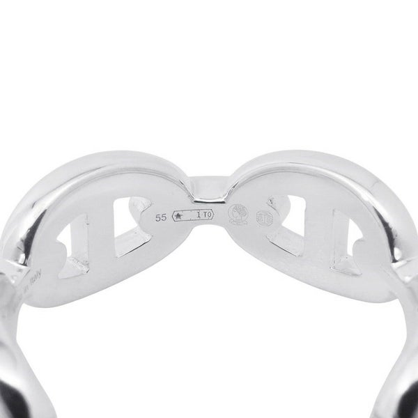 エルメス リング シェーヌダンクル アンシェネPM Enchainee SV925シルバー リングサイズ55 HERMES ジュエリー