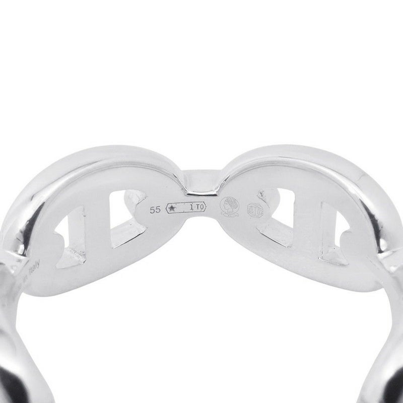 エルメス リング シェーヌダンクル アンシェネPM Enchainee SV925シルバー リングサイズ55 HERMES ジュエリー