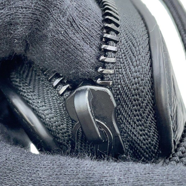 ルイヴィトン ショルダーバッグ モノグラム・シャドウ レースアップ・ポーチ M12601 LOUIS VUITTON ポシェット 黒 ブラック