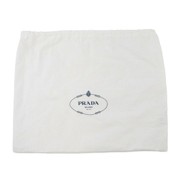 プラダ バケットハット フリンジ トライアングル ロゴ コットン サイズS 1HC137 黒