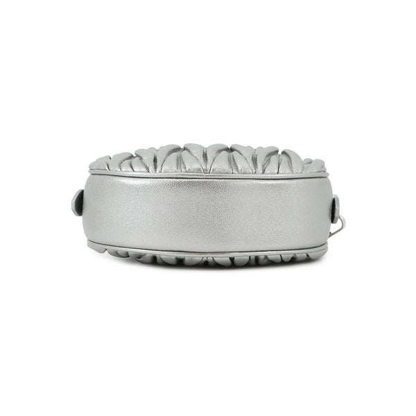 ミュウミュウ チェーンショルダーバッグ マテラッセ クリスタル レザー 5BH191 Miu Miu