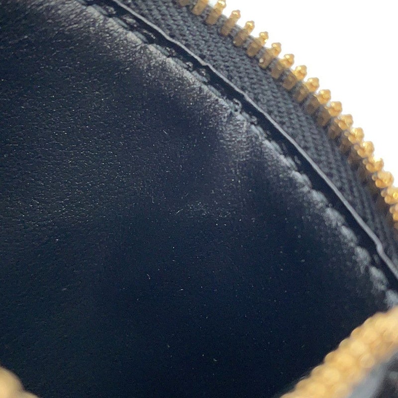 ボッテガヴェネタ カードケース マキシイントレチャート カセット ファスナーカードケース 681010 BOTTEGA VENETA 黒