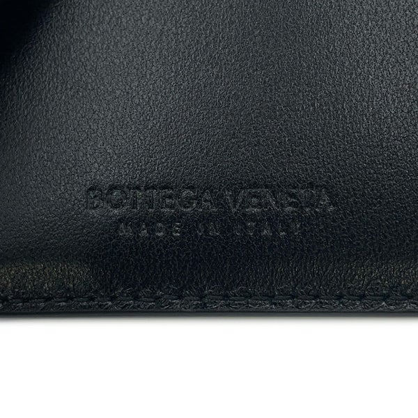 ボッテガヴェネタ カードケース マキシイントレチャート カセット ファスナーカードケース 681010 BOTTEGA VENETA 黒