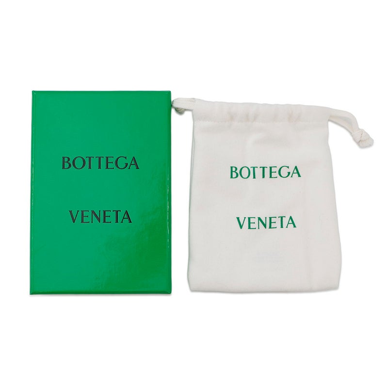 ボッテガヴェネタ カードケース マキシイントレチャート カセット ファスナーカードケース 681010 BOTTEGA VENETA 黒