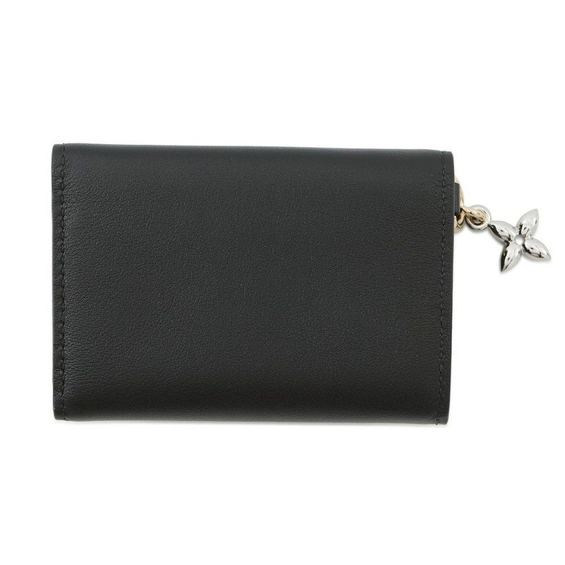 ルイヴィトン 三つ折り財布 カーフレザー ミニ トリフォールド ウォレット・LV ブルーム M15081 黒 ブラック