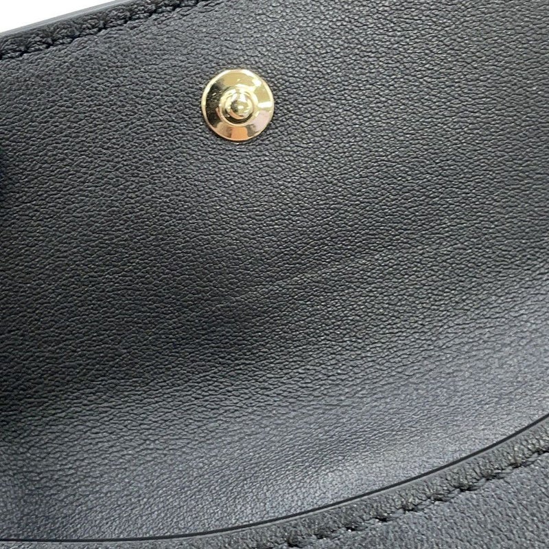 ルイヴィトン 三つ折り財布 カーフレザー ミニ トリフォールド ウォレット・LV ブルーム M15081 黒 ブラック