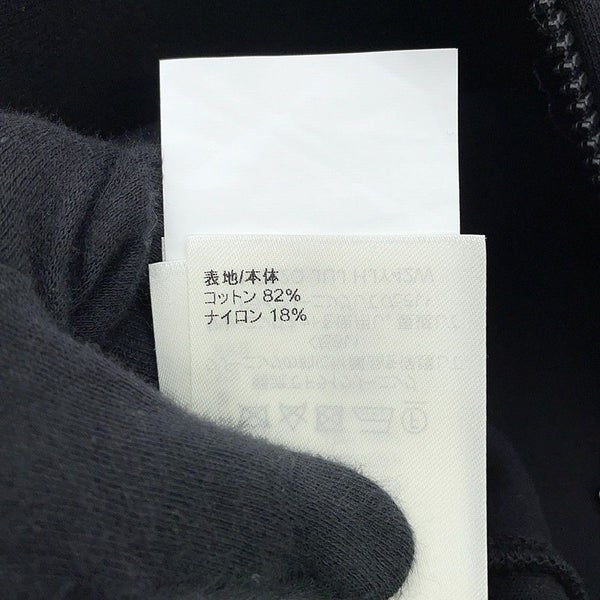 ルイヴィトン パーカー ダブルフェイストラベルフーディ メンズサイズXL 1A7XEQ LOUIS VUITTON トップス 黒 ブラック