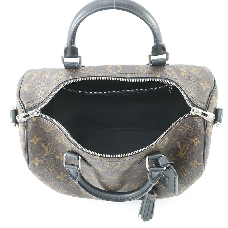 ルイヴィトン ハンドバッグ モノグラム スピーディ・バンドリエール30 ソフト M12243 LOUIS VUITTON 2way ブラック 黒
