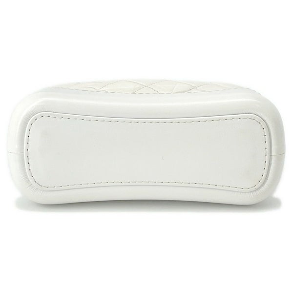 シャネル チェーンショルダーバッグ ガブリエル ドゥ シャネル ホーボー スモール A91810 CHANEL  白