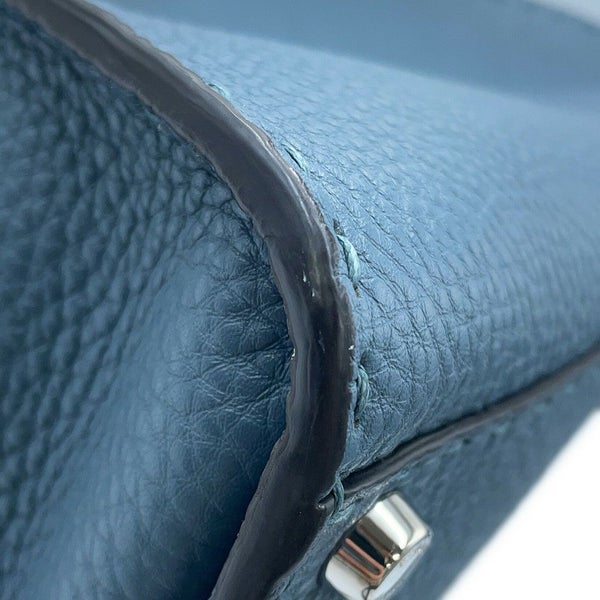 フェンディ ハンドバッグ セレリア ピーカブー レギュラー パイソン 8BN290 FENDI バッグ 2wayショルダーバッグ