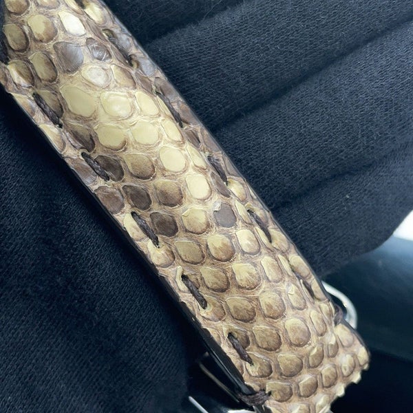 フェンディ ハンドバッグ セレリア ピーカブー レギュラー パイソン 8BN290 FENDI バッグ 2wayショルダーバッグ