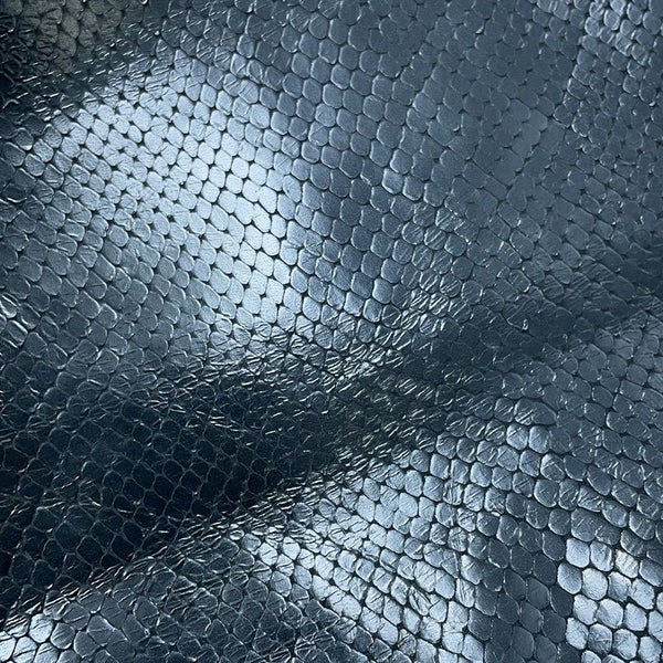 フェンディ トートバッグ パイソン型押しレザー 8BH185 FENDI 黒