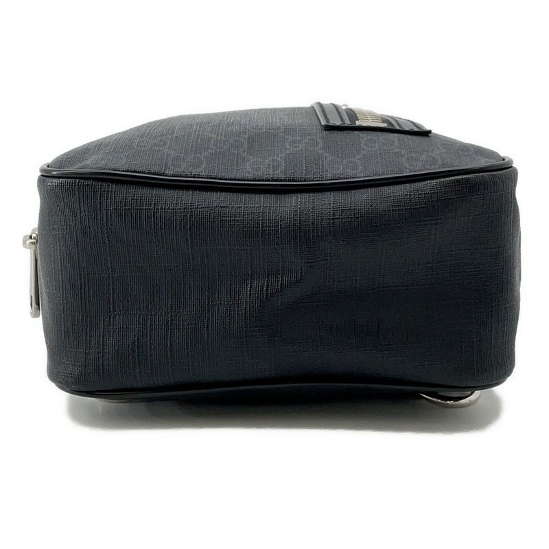 グッチ ボディバッグ GGスプリーム スリングバッグ 478325 GUCCI 黒 メンズ