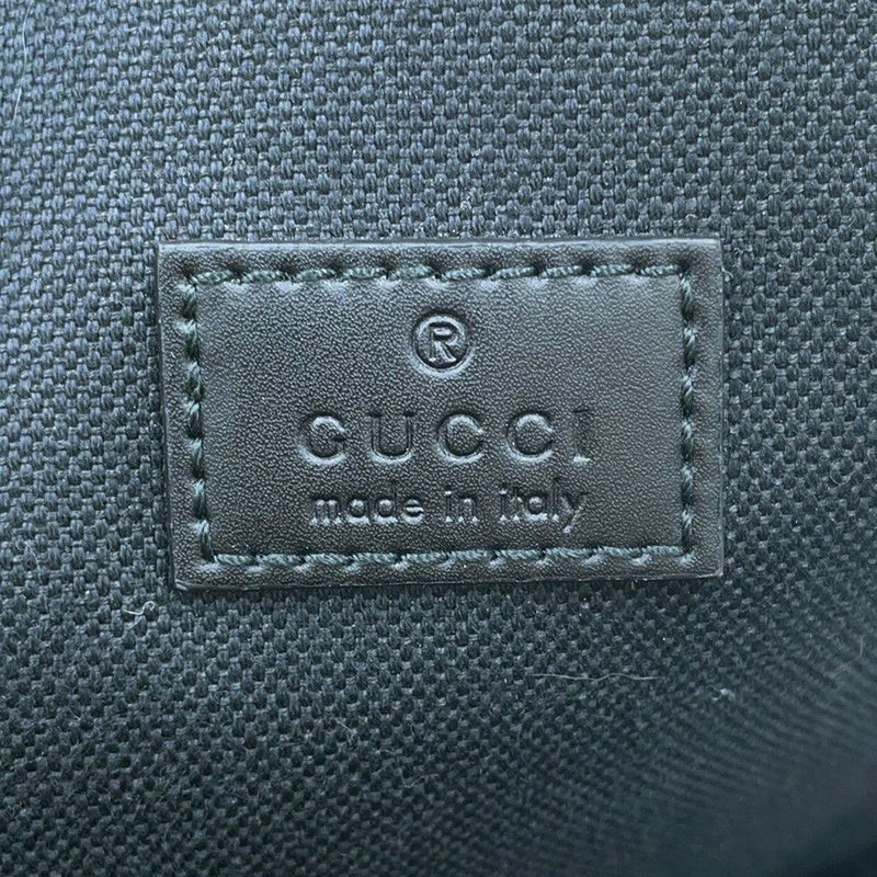 グッチ ボディバッグ GGスプリーム スリングバッグ 478325 GUCCI 黒 メンズ