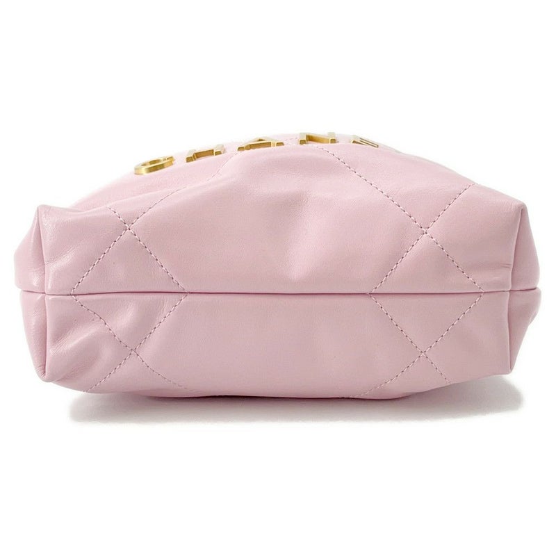 シャネル ハンドバッグ CHANEL 22 ミニ ココマーク シャイニーカーフレザー AS3980 CHANEL 2wayバッグ