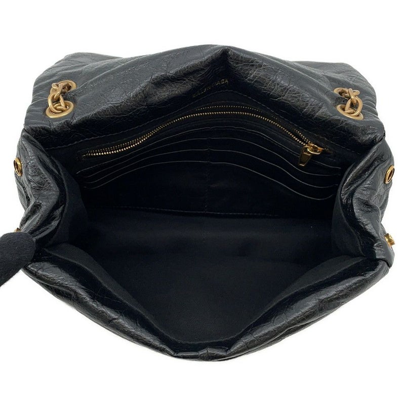 バレンシアガ チェーンショルダーバッグ モナコ Monaco BB レザー 781672 BALENCIAGA バッグ 黒