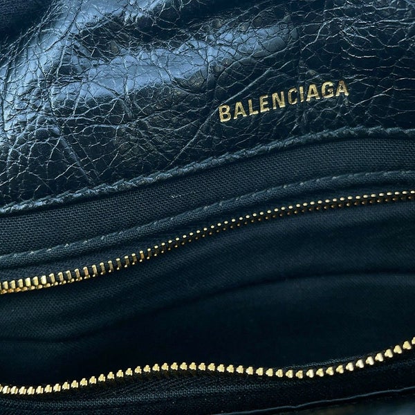 バレンシアガ チェーンショルダーバッグ モナコ Monaco BB レザー 781672 BALENCIAGA バッグ 黒