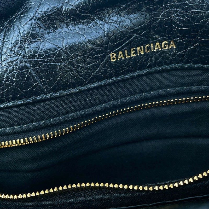 バレンシアガ チェーンショルダーバッグ モナコ Monaco BB レザー 781672 BALENCIAGA バッグ 黒