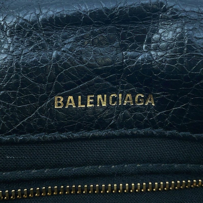 バレンシアガ チェーンショルダーバッグ モナコ Monaco BB レザー 781672 BALENCIAGA バッグ 黒