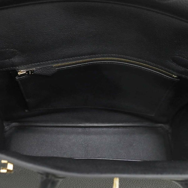 エルメス バーキン30 ブラック/ゴールド金具 トゴ W刻印 HERMES Birkin ハンドバッグ 黒