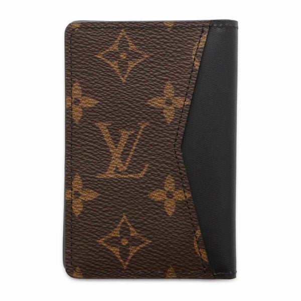 ルイヴィトン カードケース モノグラム・マカサー オーガナイザー・ドゥ ポッシュ M60111 黒 ブラック