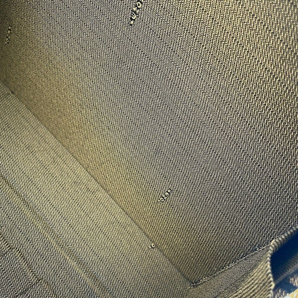 フェンディ ハンドバッグ ズッカ柄 ラウンド バニティ キャンバス レザー FENDI 2wayショルダーバッグ