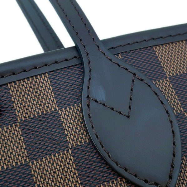 ルイヴィトン トートバッグ ダミエ・エベヌ ネヴァーフルMM ポーチ付き N41358 LOUIS VUITTON ヴィトン バッグ