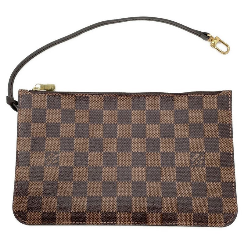 ルイヴィトン トートバッグ ダミエ・エベヌ ネヴァーフルMM ポーチ付き N41358 LOUIS VUITTON ヴィトン バッグ