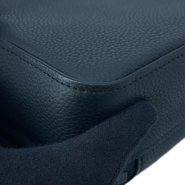 ルイヴィトン ショルダーバッグ グレインカーフレザー/LV アエログラム アルファ・ウェアラブル ウォレット M59161 黒 ブラック