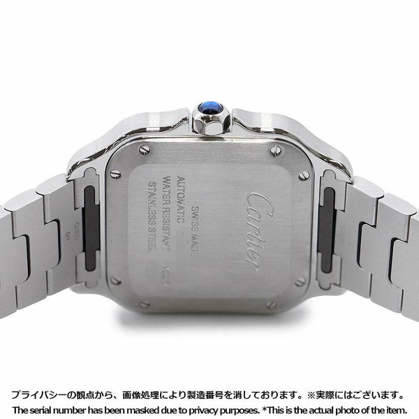 カルティエ サントス ドゥ カルティエ MM WSSA0065 Cartier 腕時計 ブラウン文字盤