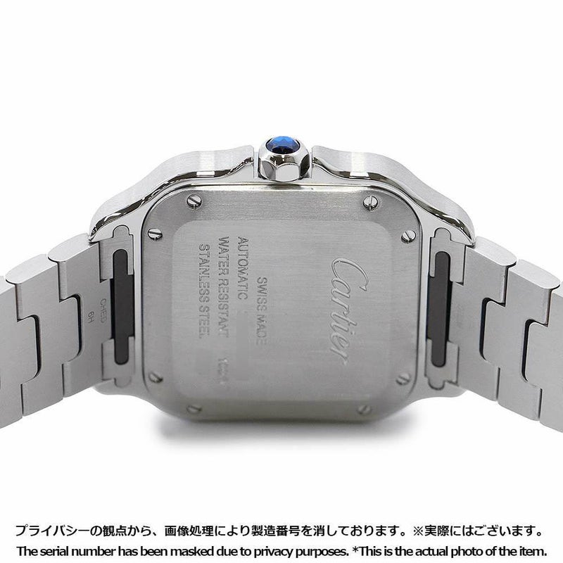 カルティエ サントス ドゥ カルティエ MM WSSA0065 Cartier 腕時計 ブラウン文字盤